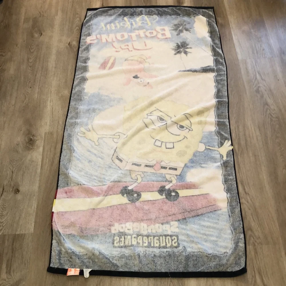 Vintage SpongeBob SquarePants beach towel
